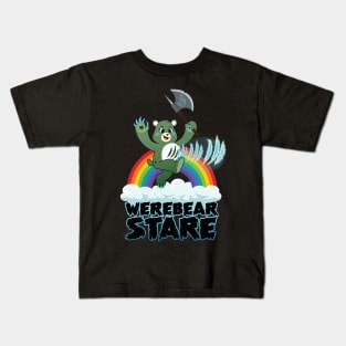 The DnD Creatures, Bear Edition: Wearbear Kids T-Shirt